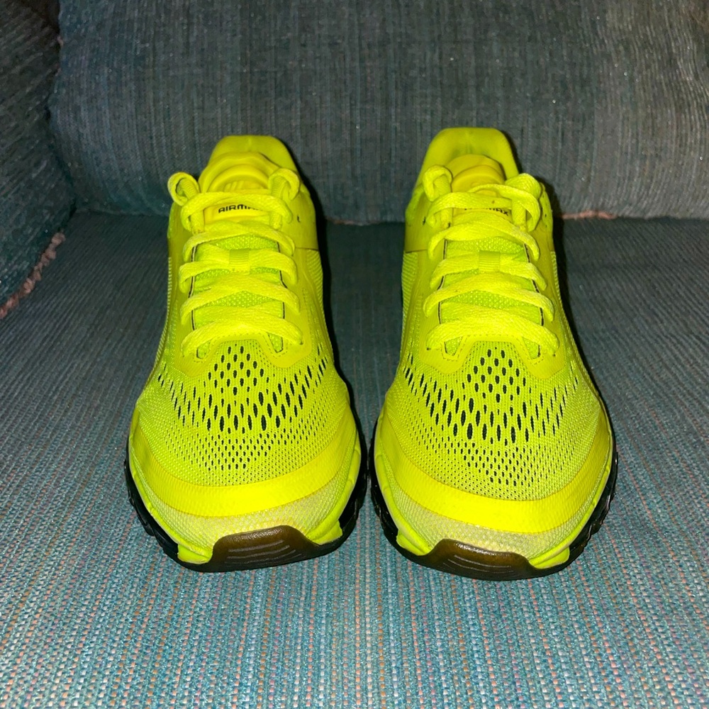 Nike air max neon green classic black